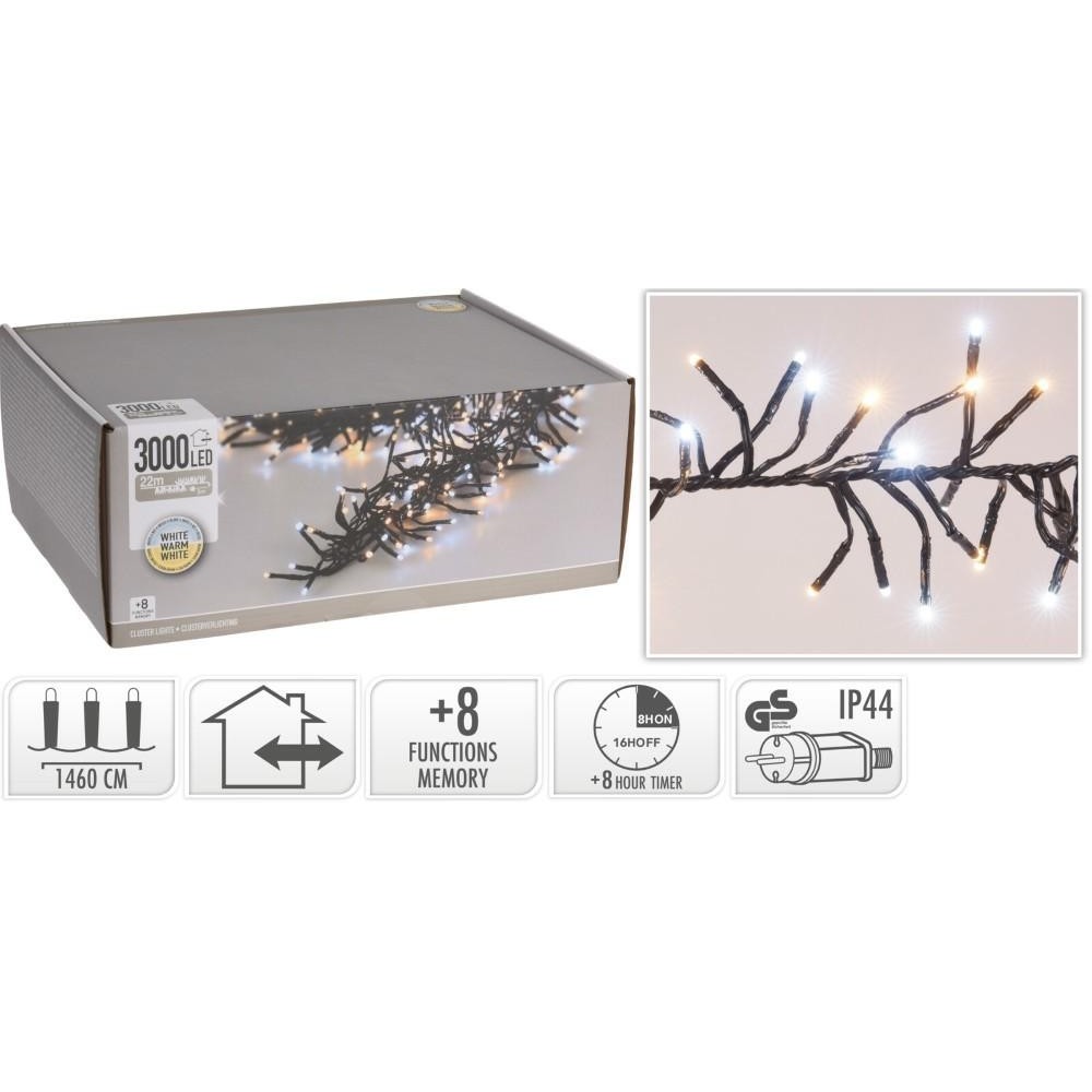 GHIRLANDA 3000LED CALDOFREDDO